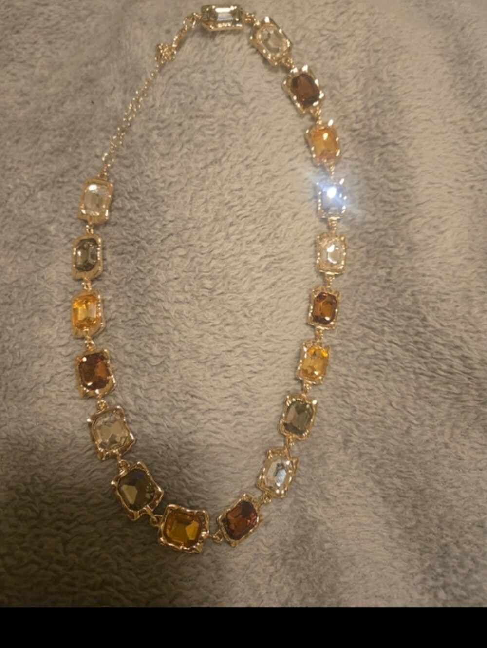 Delicate Silver-Tone Layered Necklace in Silver